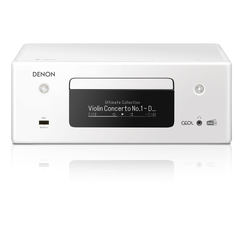 DENON RCD-N11DAB HiFi Kompaktanlage, Weiß
