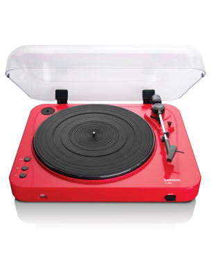 LENCO L-85 Plattenspieler Rot