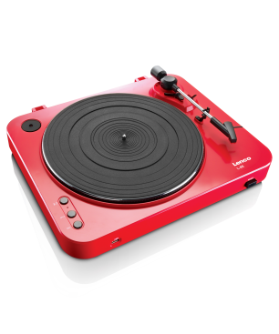 LENCO L-85 Plattenspieler Rot