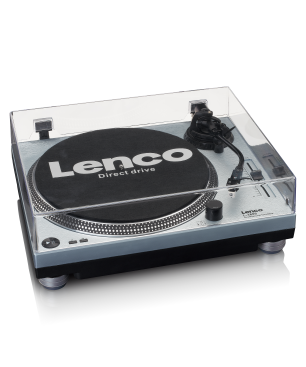 LENCO L-3809ME Plattenspieler Metallic Blau