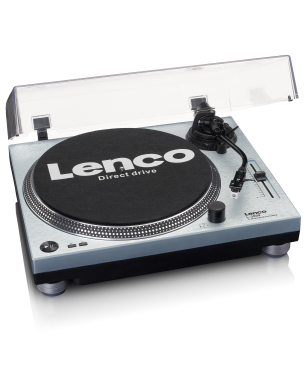 LENCO L-3809ME Plattenspieler Metallic Blau