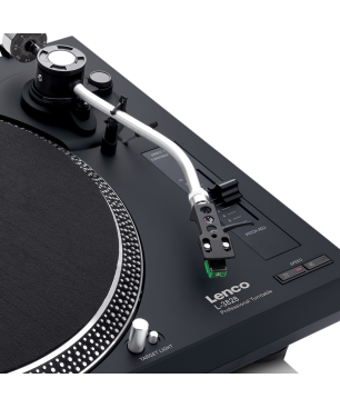 LENCO L-3828BK Plattenspieler Schwarz