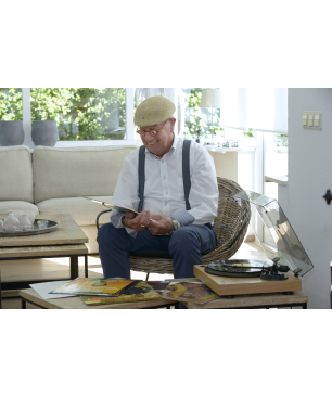 LENCO L-91 Plattenspieler Holz