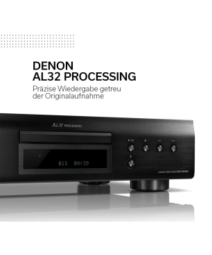DENON DCD 1600 NE SCHWARZ HiFi-CD-Player, Schwarz