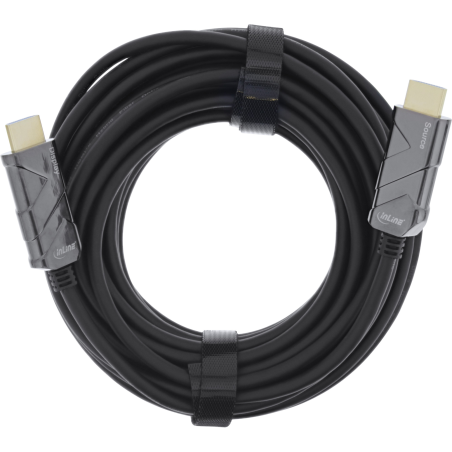 INLINE HDMI AOC Kabel HDMI - High Speed mit Ethernet Premium HDMI 40 m