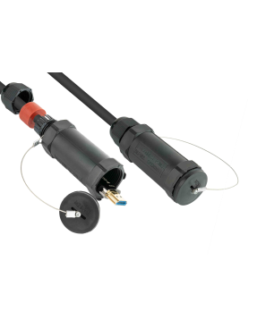 PYTHON AOC Hybrid High-Speed HDMI® 2.0b PANZERKABEL Kabel, Farbe (laut Hersteller): schwarz