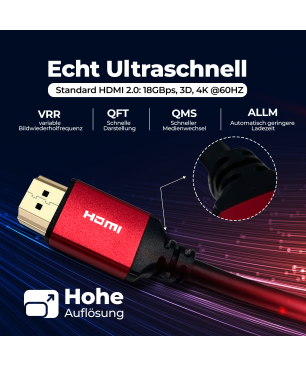 WINLIFE W57 4K HDMI Kabel 15m