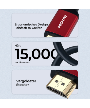 WINLIFE W57 4K HDMI Kabel 15m