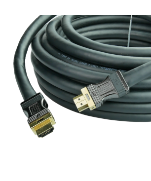 AIXONTEC 10,0m HDMI 4K 2K Long Distance SLAC Ethernet UltraFlex HDMI Kabel