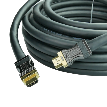 AIXONTEC 10,0m HDMI 4K 2K Long Distance SLAC Ethernet UltraFlex HDMI Kabel