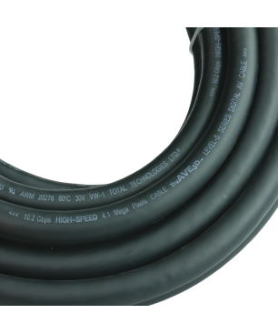 AIXONTEC 10,0m HDMI 4K 2K Long Distance SLAC Ethernet UltraFlex HDMI Kabel