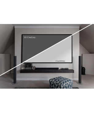ELITE SCREENS EZ FRAME16:9 / 5D CineGrey / 203 x 115 Beamer Leinwand