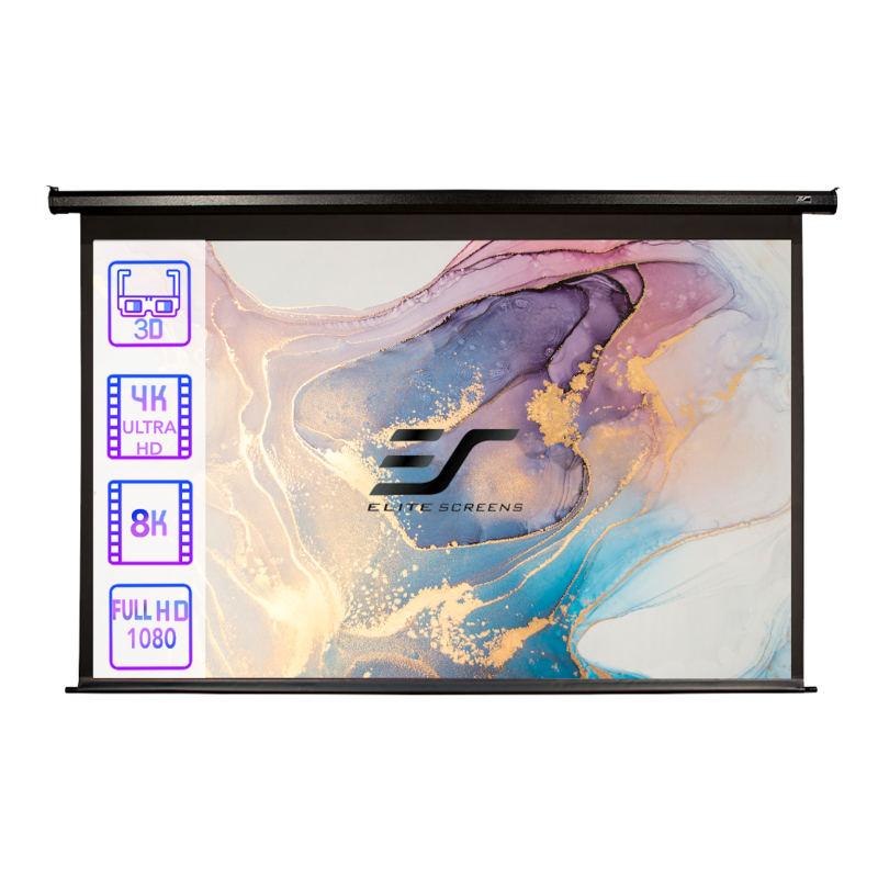 ELITE SCREENS SPECTRUM Weiß / 16:10 / 276 x 172 (Vorlauf 10cm) Beamer Leinwand
