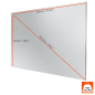 CELEXON Expert PureWhite Beamer Leinwand, Bildbreite: 400 cm