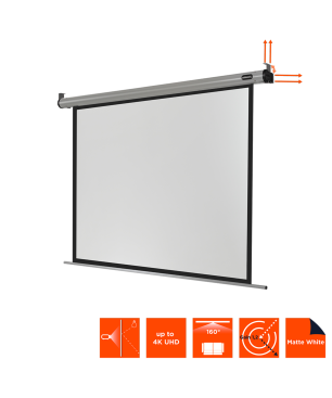 CELEXON HomeCinema Motorleinwand, Bildhöhe: 176 cm