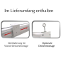 ELITE SCREENS SAKER TAB TENSIONSchwarz / MaxWhite FG / 266 x 149 (16:9)(Vorlauf 25cm) Beamer Leinwand