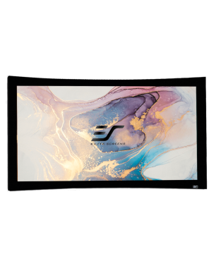 ELITE SCREENS LUNETTE CURVED21:9 / CineWhite / 322 x 137 Beamer Leinwand