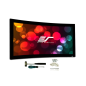 ELITE SCREENS LUNETTE CURVED21:9 / CineWhite / 322 x 137 Beamer Leinwand