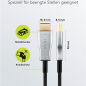 GOOBAY Optisches Hybrid High-Speed-HDMI™-Kabel mit Ethernet (AOC) HDMI Kabel 100 m GOOBAY Optisches Hybrid High-Speed-HDMI™-Kabel mit Ethernet (AOC) HDMI Kabel 100 m