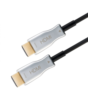 GOOBAY Optisches Hybrid High-Speed-HDMI™-Kabel mit Ethernet (AOC) HDMI Kabel 100 m