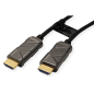 ROLINE Ultra HDMI Aktiv Optisches 8K Kabel HDMI Ultra HD mit Ethernet Kabel, schwarz ROLINE Ultra HDMI Aktiv Optisches 8K Kabel HDMI Ultra HD mit Ethernet Kabel, schwarz