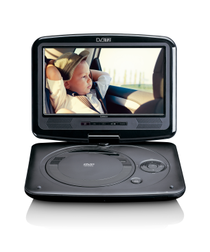 LENCO DVP-9463BK Tragbarer DVD-Spieler, Schwarz
