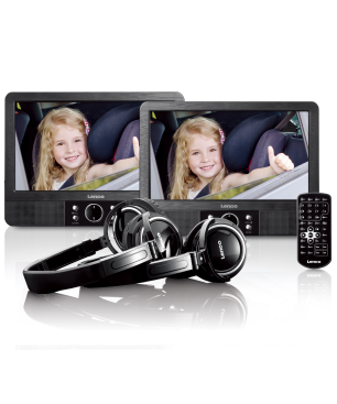 LENCO MES-415 Tragbarer DVD-Spieler, Schwarz