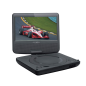 REFLEXION DVD7002 Tragbarer DVD Player, schwarz