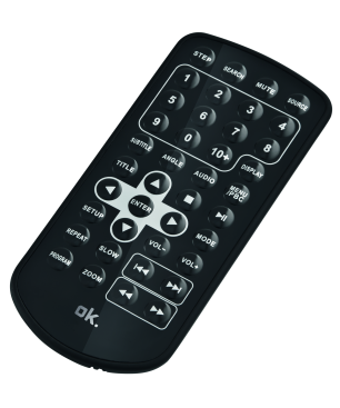 OK. OPD 920D-1 Tragbarer DVD Player, Schwarz