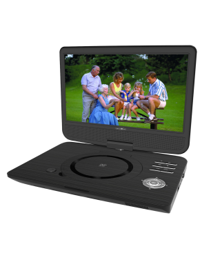 REFLEXION DVD1005 Tragbarer DVD Player, schwarz