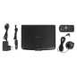 REFLEXION DVD1017 Tragbarer DVD Player, schwarz