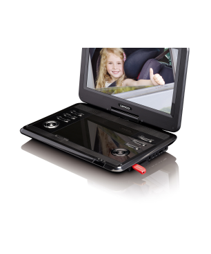 LENCO DVP-1273 Tragbarer DVD-Player, Schwarz