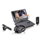LENCO DVP-1010BK Tragbarer DVD-Player, Schwarz