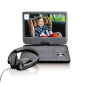 LENCO DVP-1010BK Tragbarer DVD-Player, Schwarz