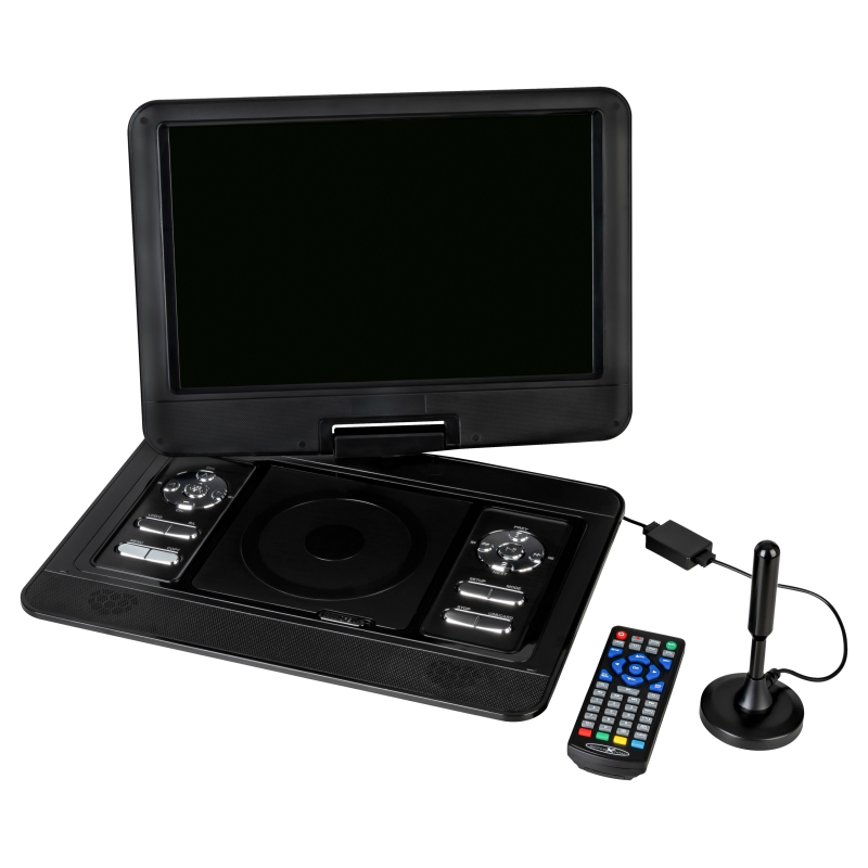 REFLEXION DVD1322 Tragbarer DVD-Player, schwarz
