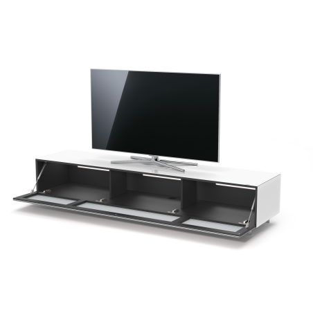JUST BY SPECTRAL Just.Lima JRL2004T-SNG mit Stoffklappe. Für TV bis 86''. TV-Soundbar-Lowboard