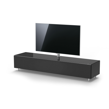 JUST BY SPECTRAL Just.Lima JRL2004T-BG mit TV-Halterung und Stoffklappe. TV-Soundbar-Lowboard