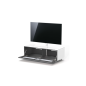 JUST BY SPECTRAL TV-Soundbar-Lowboard mit TV-Halterung VESA400. JRL 1104T. Breite 111cm. Snow. TV-Soundbar-Lowboard