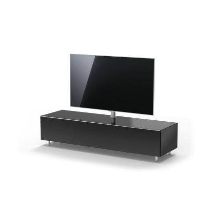 JUST BY SPECTRAL TV-Lowboard JRL 1650T mit TV-Halterung VESA400. Breite 165cm. Black. TV-Lowboard