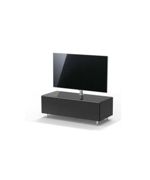 JUST BY SPECTRAL TV-Lowboard JRL 1100T mit TV-Halterung VESA400. Breite 111cm. Black.