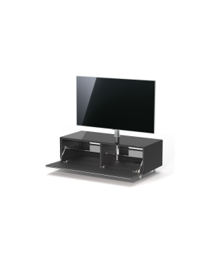 JUST BY SPECTRAL TV-Lowboard JRL 1100T mit TV-Halterung VESA400. Breite 111cm. Black.