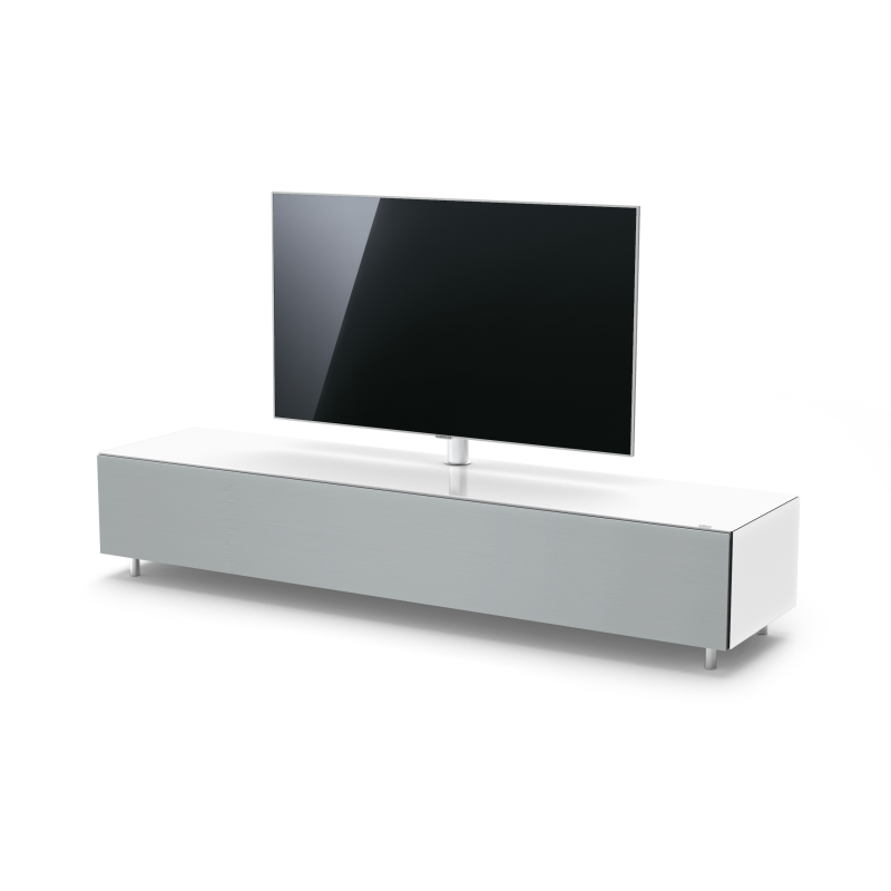 JUST BY SPECTRAL Just.Lima JRL2004T-SNG mit TV-Halterung, Soundbar-Ablage und Stoffklappe. TV-Soundbar-Lowboard
