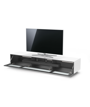 JUST BY SPECTRAL Just.Lima JRL2004T-SNG mit TV-Halterung, Soundbar-Ablage und Stoffklappe. TV-Soundbar-Lowboard