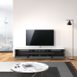 JUST BY SPECTRAL Just.Lima JRL2004T-SNG mit TV-Halterung, Soundbar-Ablage und Stoffklappe. TV-Soundbar-Lowboard