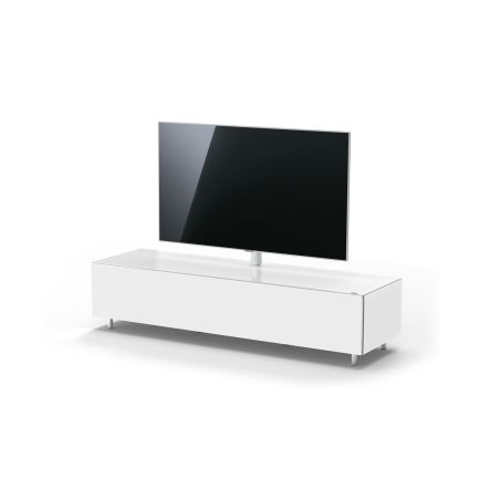 JUST BY SPECTRAL TV-Lowboard JRL 1650T mit TV-Halterung VESA600. Breite 165cm. Snow. TV-Lowboard
