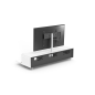 JUST BY SPECTRAL TV-Lowboard JRL 1650T mit TV-Halterung VESA600. Breite 165cm. Snow. TV-Lowboard