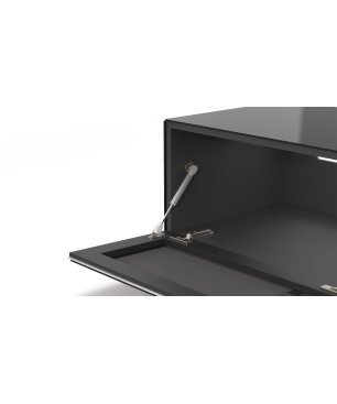 JUST BY SPECTRAL TV-Soundbar-Lowboard mit Soundbar-Ablage JRL 1654T. Breite 165cm. Black. TV-Soundbar-Lowboard