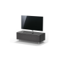 JUST BY SPECTRAL TV-Soundbar-Lowboard mit Soundbar-Ablage und TV-Halterung VESA400. JRL 1104T. Breite 111cm. Black. TV-Soundba