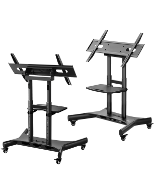 ONKRON 50-86 Zoll, neigbar, VESA 300x100 - 800x500 mm TV Ständer