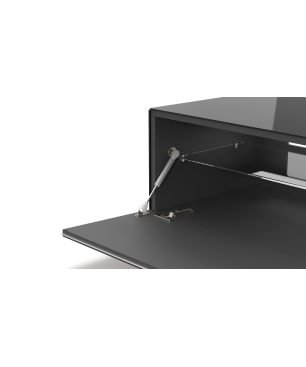 JUST BY SPECTRAL TV-Lowboard JRL 1100T mit TV-Halterung VESA600. Breite 111cm. Black.